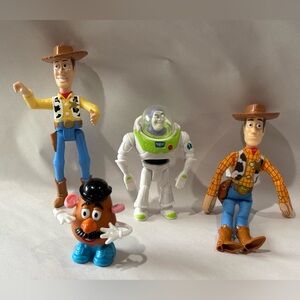 Toy Story Lot Woody Buzz Lightyear Mr Potato Head Figures Bundle
